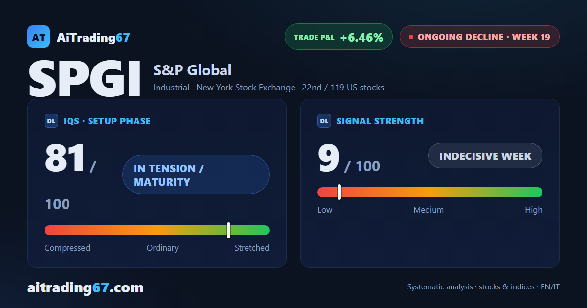 S&P Global: the wall in the 419 area keeps pushing back