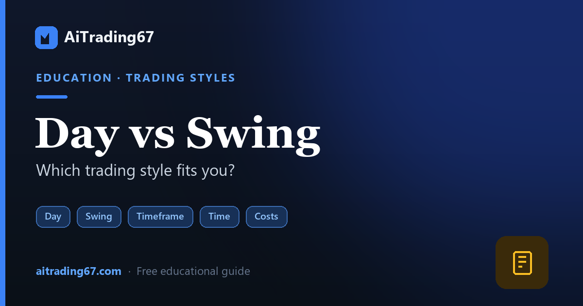 Day Trading vs Swing Trading: Which Style Fits You?