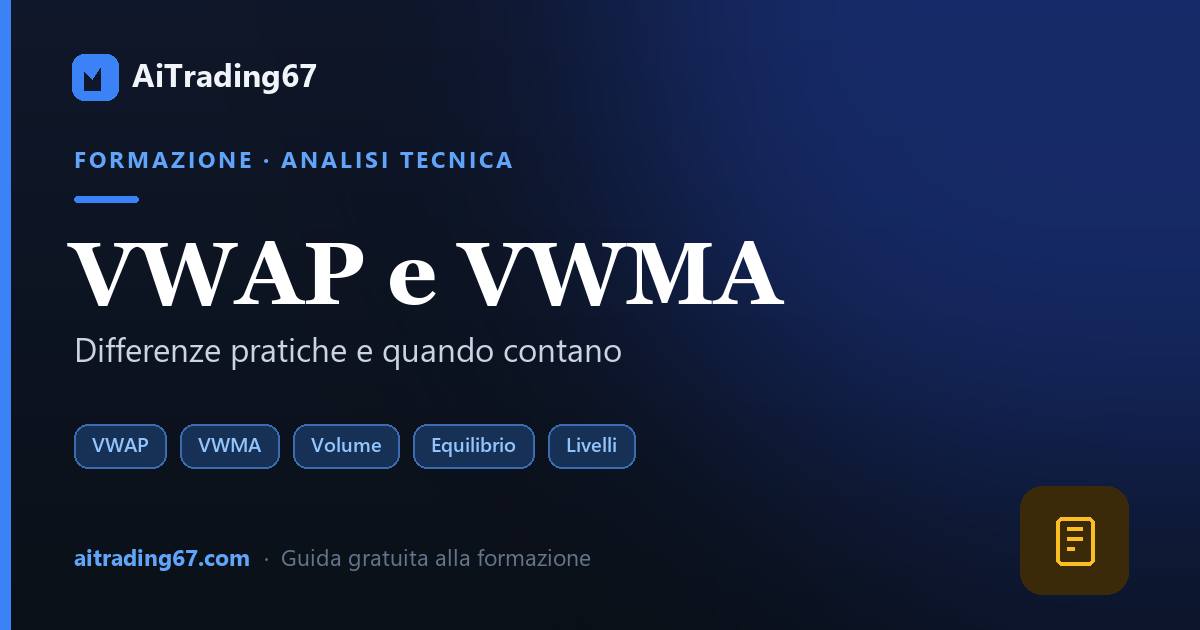 VWAP e VWMA