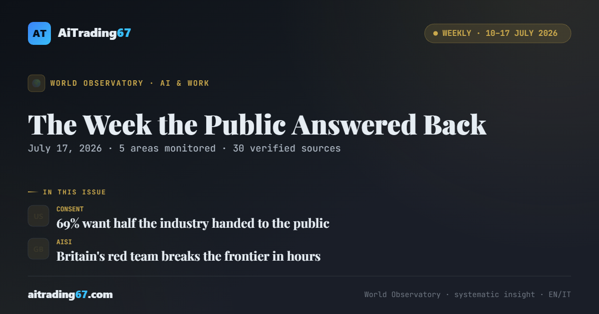 The Week the Public Answered Back