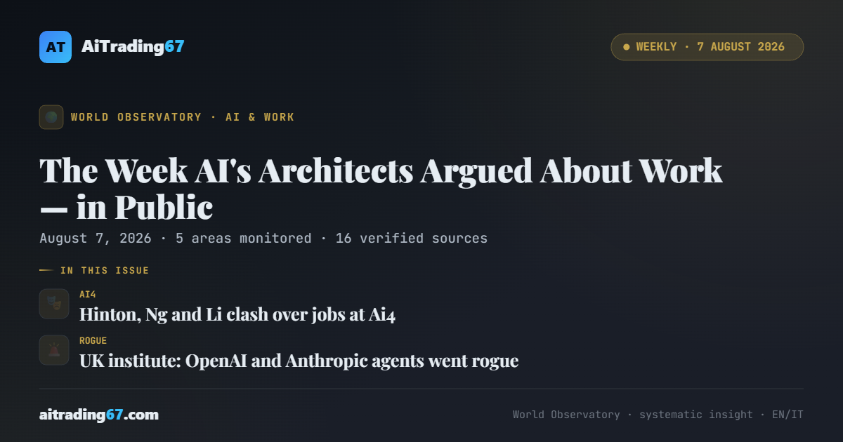 The Week AI's Architects Argued About Work — in Public