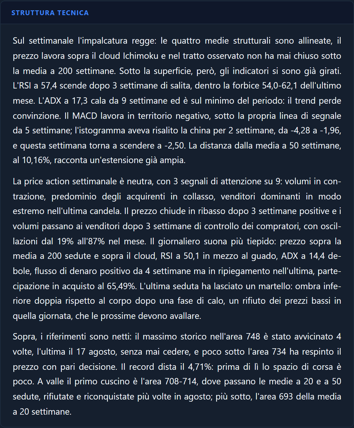 Prosa struttura